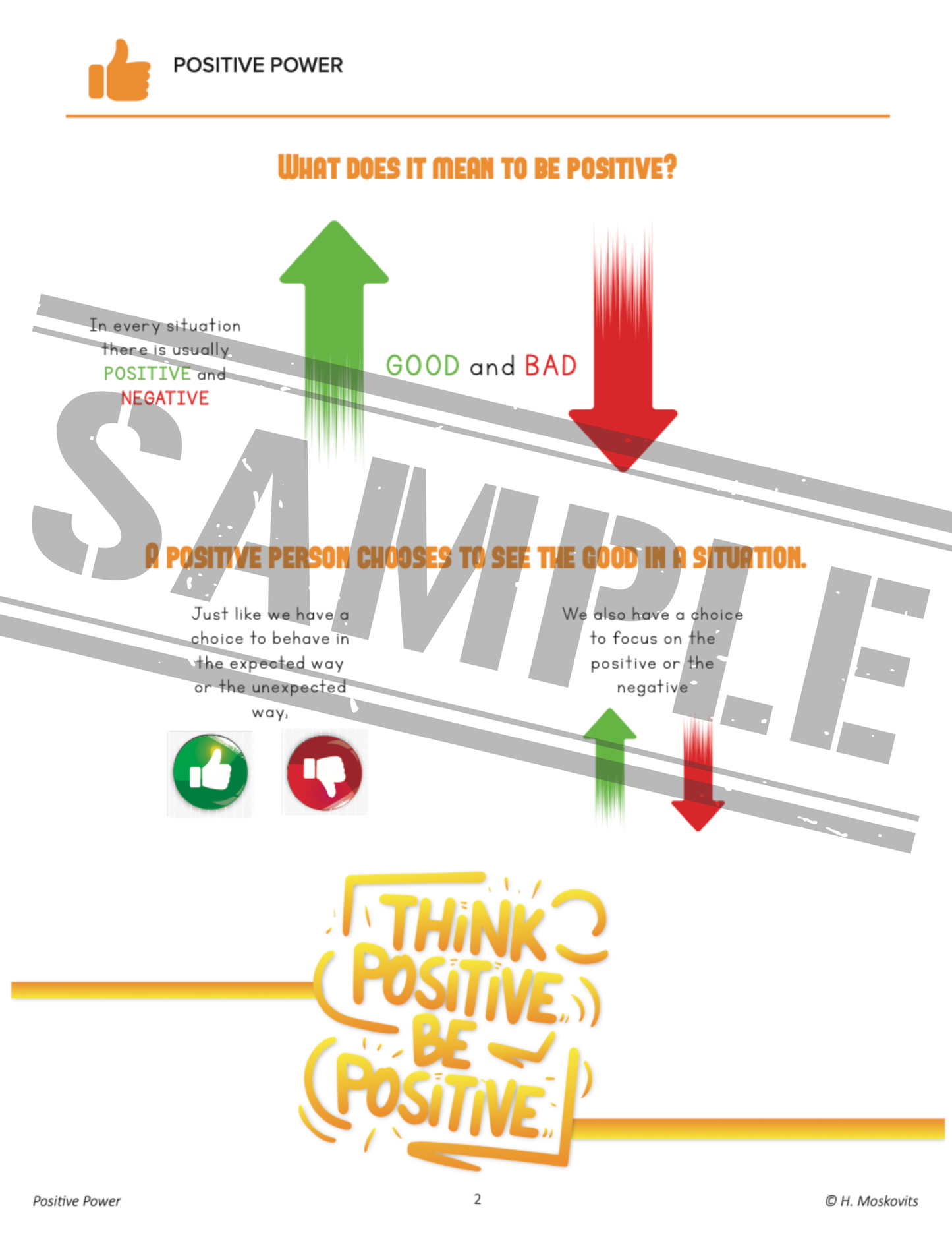 Individual Skill: POSITIVE POWER [Digital]