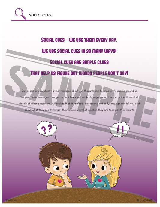 Skill #6: SOCIAL CUES [DIGITAL]